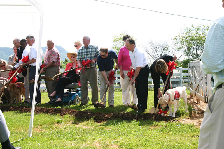 Ribbon Cutting for New Kennel