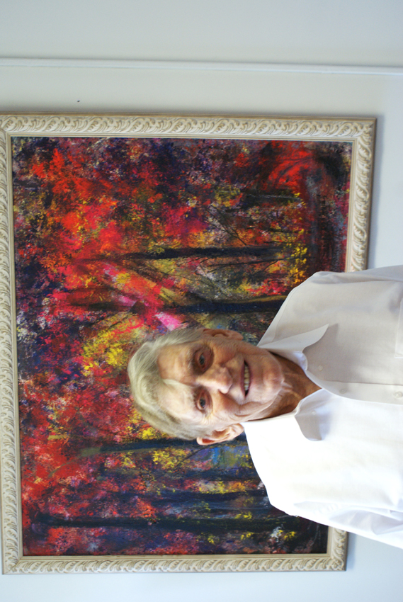 Late in Life, Eddie Maxwell Finds Solace in Painting