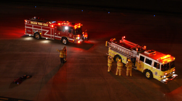 Airport Holds Disaster Drill