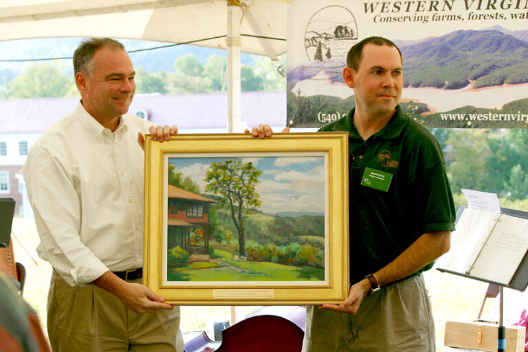 Land Trust, Gov. Kaine Recognize Carvins Cove Easement