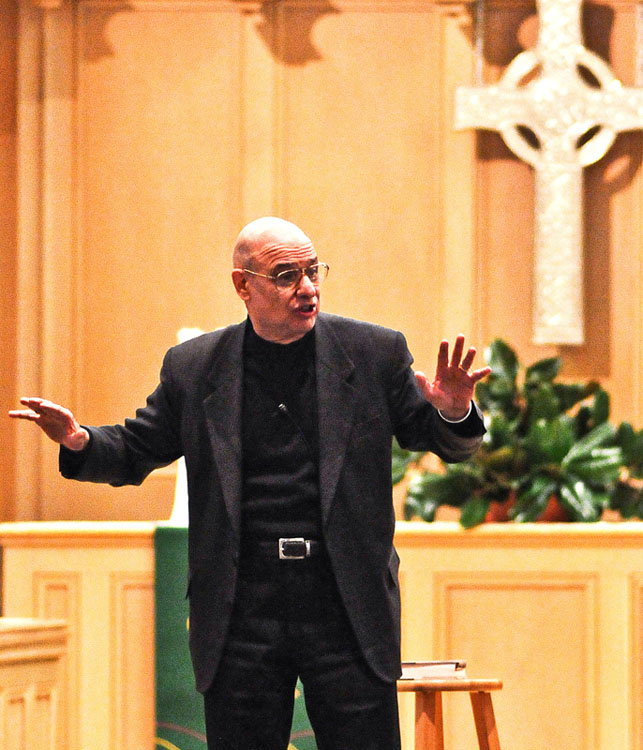 Media Commentator / Minister Tony Campolo Speaks in Roanoke