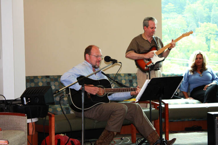 Mark Hackley and Jeff Todd Perform, Educate