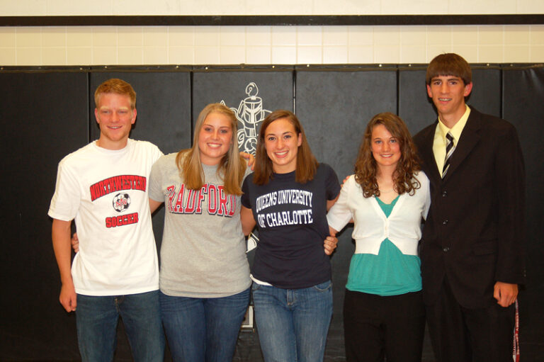 Cave Spring Athletes Ink Plans To Play At College Level