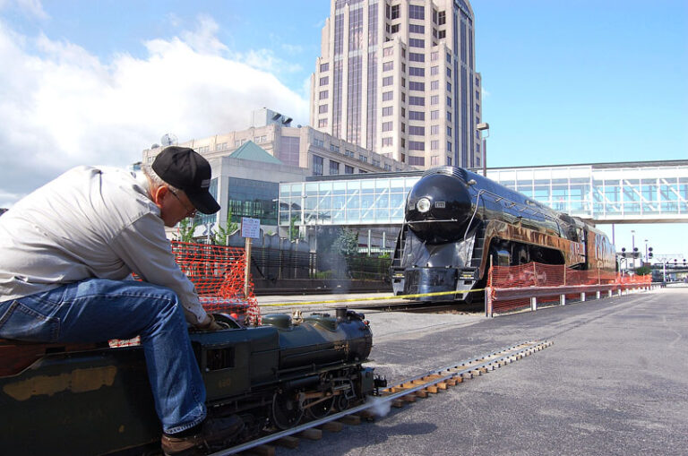 Rail Day Brings Out the Fans