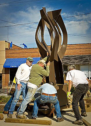 City to Dedicate Art on  Market Square Bridge