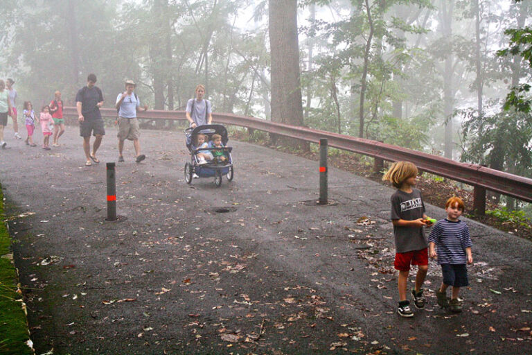 Kiva Families Hike To The Troll Bridge!