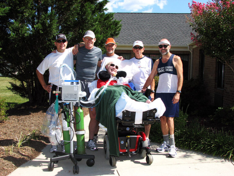 Friends Come Out to Honor Former Marathoner