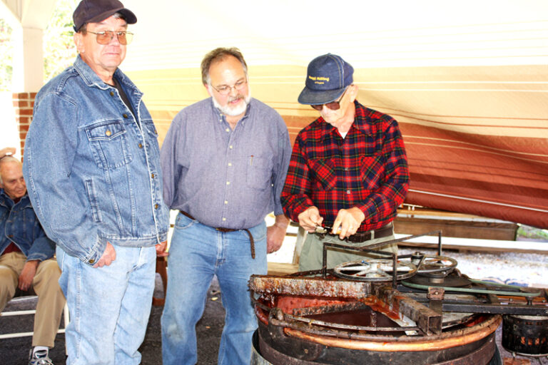 Apple Butter is in The Air at Poage’s Mill