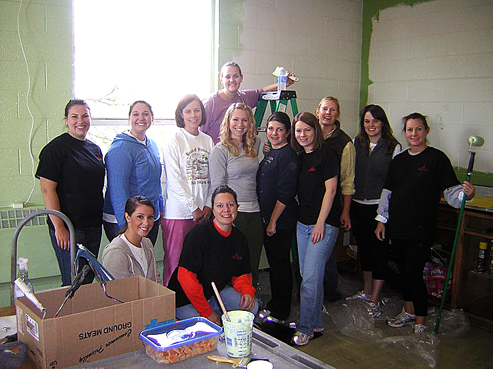 Junior League Paints for Community Development