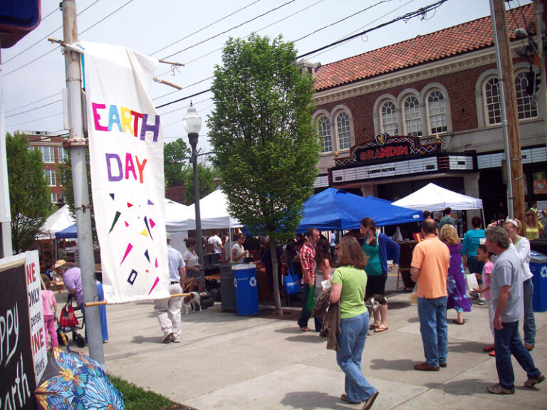 Earth Day Brings Out Green Supporters