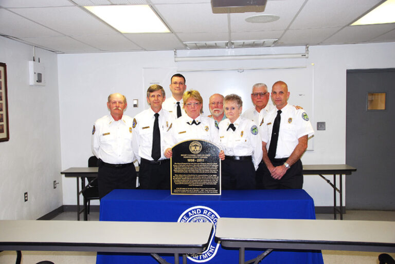Mount Pleasant First Aid  Crew Honored for Service