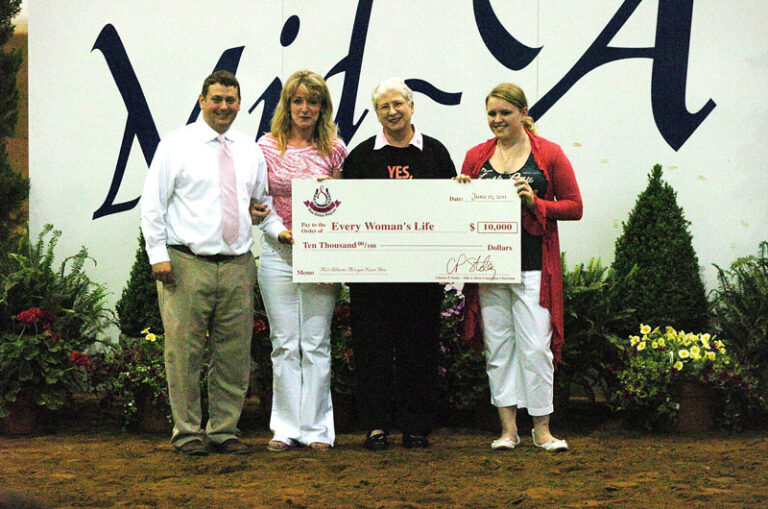 Mid-Atlantic Morgan Horse Show Raises Money For Carilion Clinic