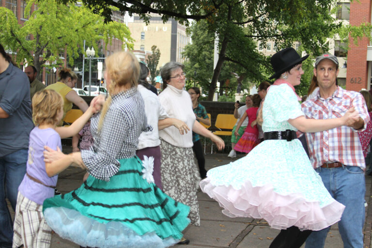 Main Library Kicks Up Heels!