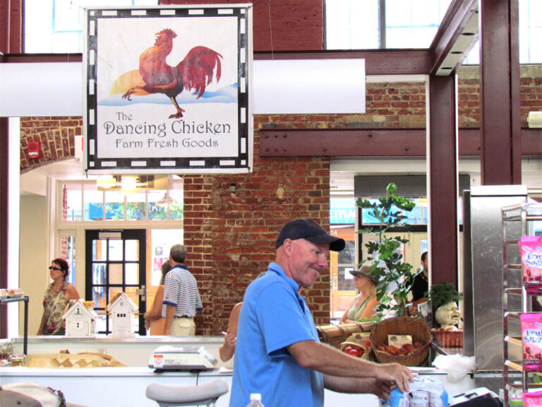 Crowds Pour into City Market Building