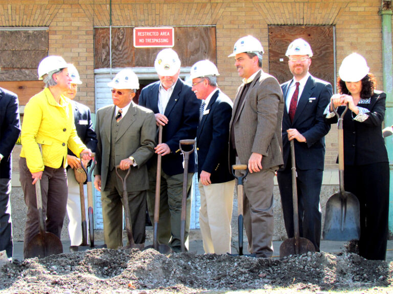 Railway Station Breaks Ground