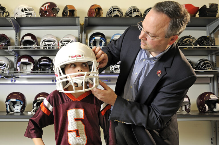 Kids Get New Head Gear