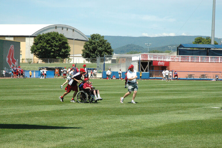 Local Startup Company Organizes Baseball Clinic For Challenger Program