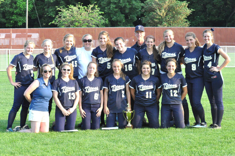 Lady Titans Looking  Good On The Diamond