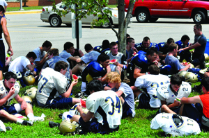 Watermelon Outreach Brings Message to High School Athletes