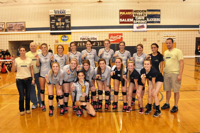 Hidden Valley-Group AA Region IV Volleyball Champions