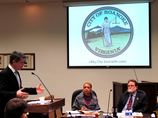 Old/New Roanoke City Seal Wins Approval