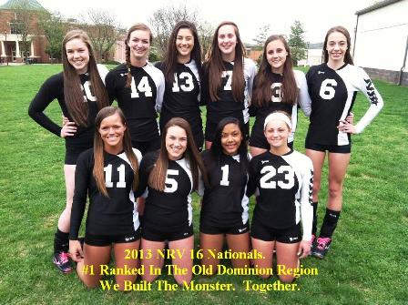 Roanoke 16 National Volleyball Team Has Big Season