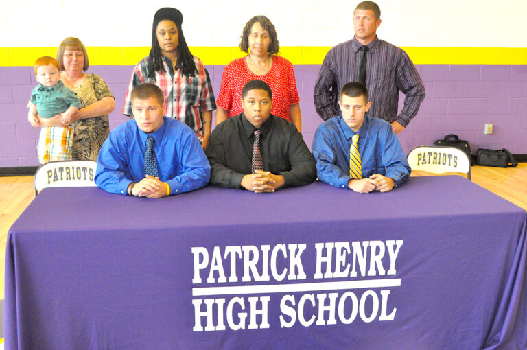 Patrick Henry Spring Sports Signing Day