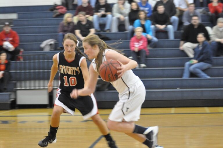 Lady Titans Outlast Lady Knights 63-51 In River Ridge Basketball