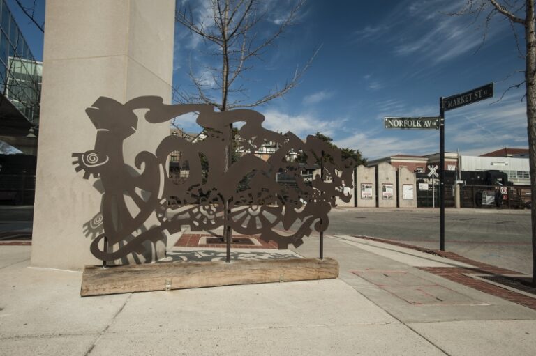 Virginia’s Newest “LOVEwork” Art Installed in Downtown Roanoke