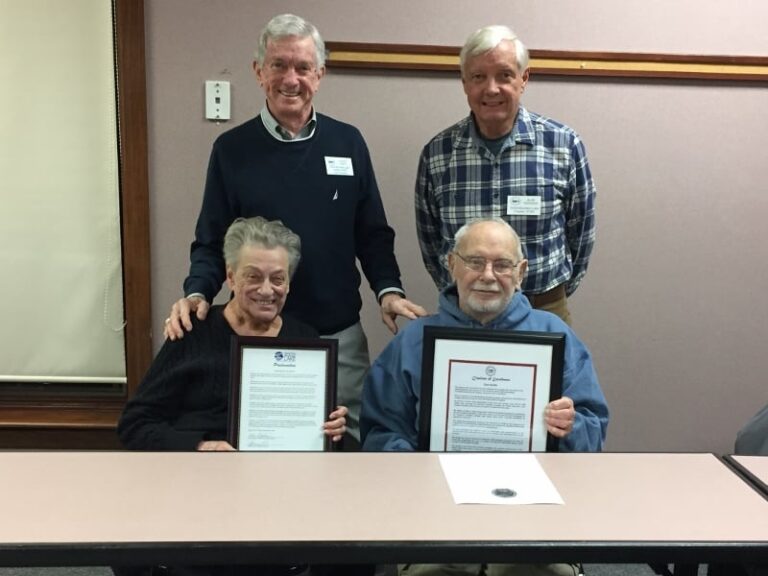 Antique and Classic Boat Society Presents Awards to Long Time Chapter Member