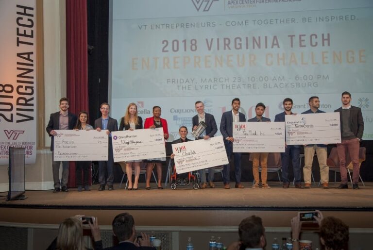Students Pitch Business Models, Vie For More Than $40,000 in Prizes at VT Entrepreneur Challenge