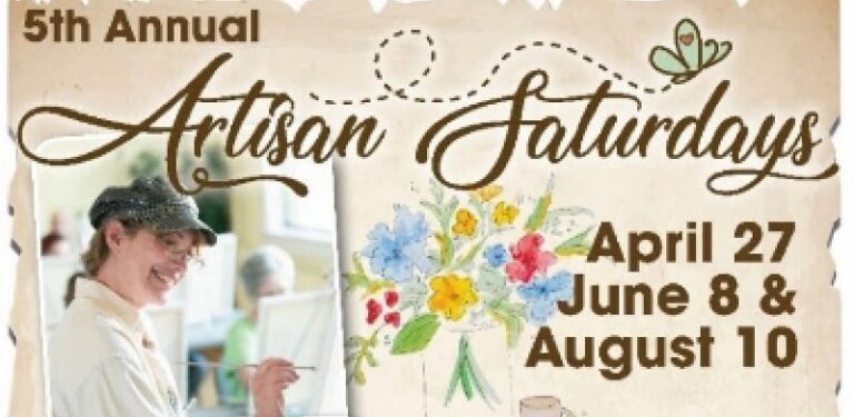 Artisan Saturdays Return to Explore Park on April 27
