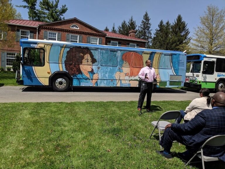 RIDE Solutions, Roanoke Arts Commission, Greater Roanoke Transit Company, and Hollins Partner for 2019 Art by Bus
