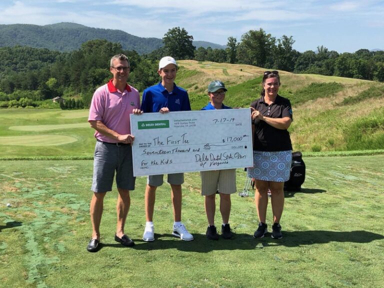 Delta Dental State Open of VA Kicks Off With $17,000 Donation First Tee