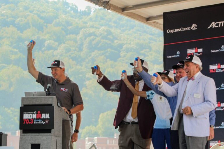 Roanoke Announced as Location for Carilion Clinic IRONMAN 70.3 Virginia’s Blue Ridge Triathlon