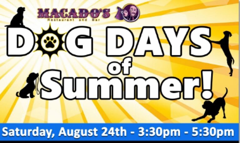 “Dog Days of Summer” Event To Take Place at Lancerlot Sports Complex