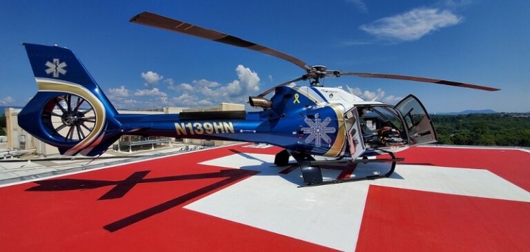 LewisGale Medical Center Opens New Rooftop Helipad