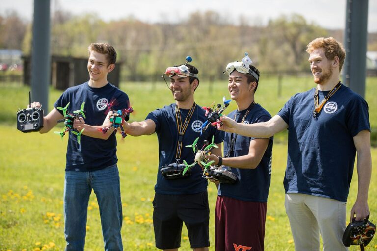 Drone Racing Lands on Tech Campus
