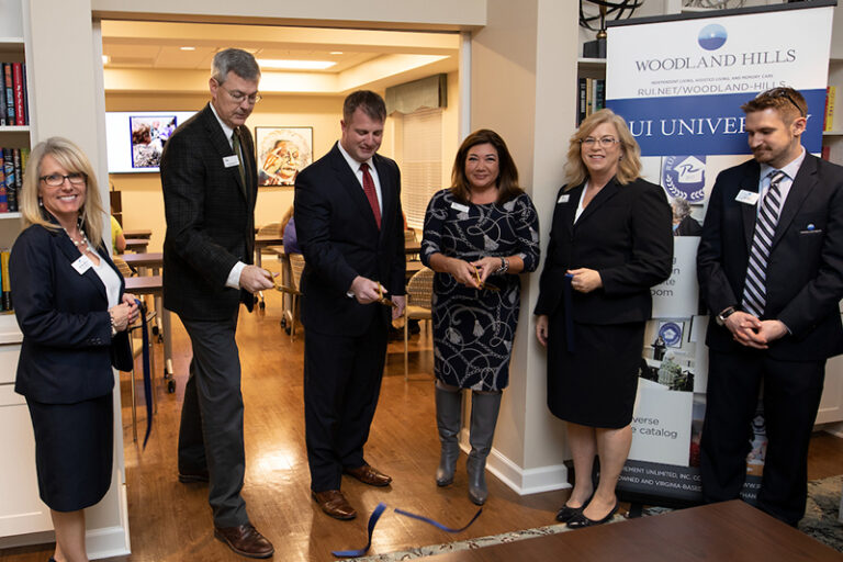 Senior Living Community Celebrates RUI University Partnership With Ribbon Cutting Event / Open House