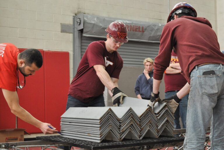 Virginia Tech Selected to Host National Student Steel Bridge Competition