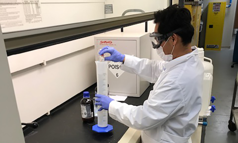 JMU Chemistry Lends A Hand – Sanitizer, That Is . . .