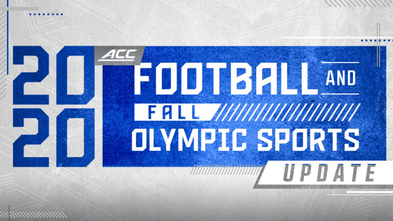 ACC Announces Plans for Football and Fall Olympic Sports