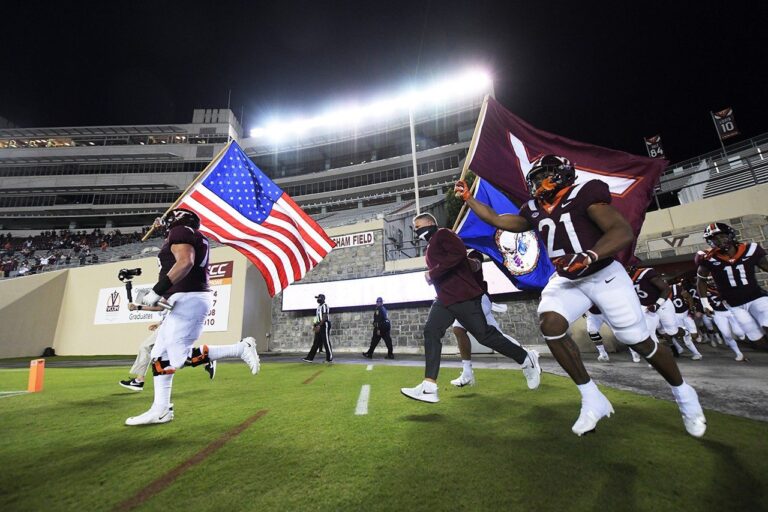 Hokies Celebrate Football Win Virtually