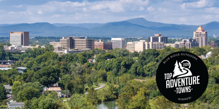 Roanoke Awarded 2020 Top Adventure Town