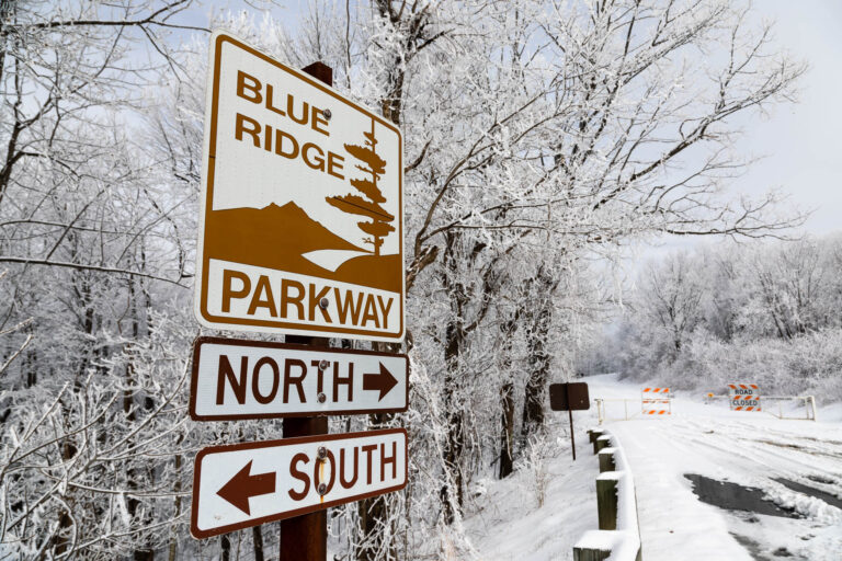 Blue Ridge Parkway Issues Winter Travel Reminders