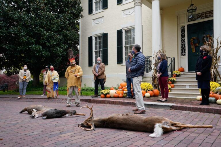 343rd Annual Indian Tax Tribute Ceremony Takes Place at Governor’s Mansion