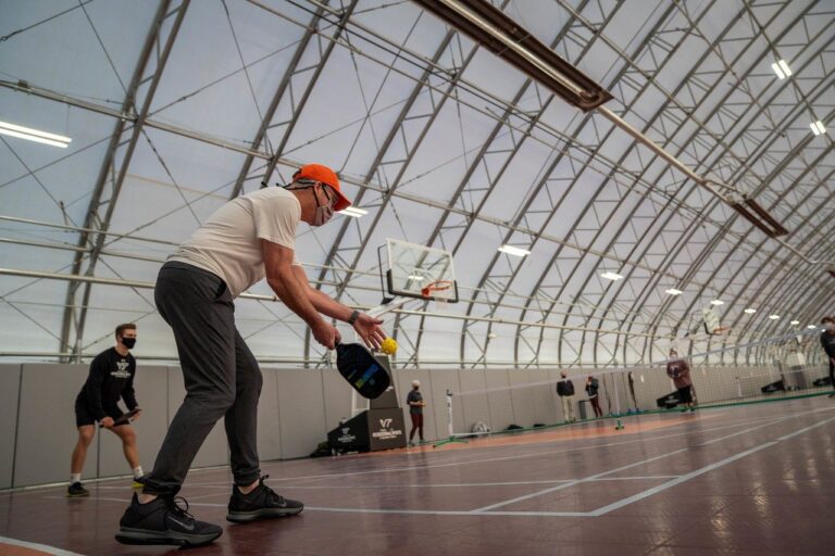 VA Tech Field House Becomes Hub For Safe Fun and Exercise