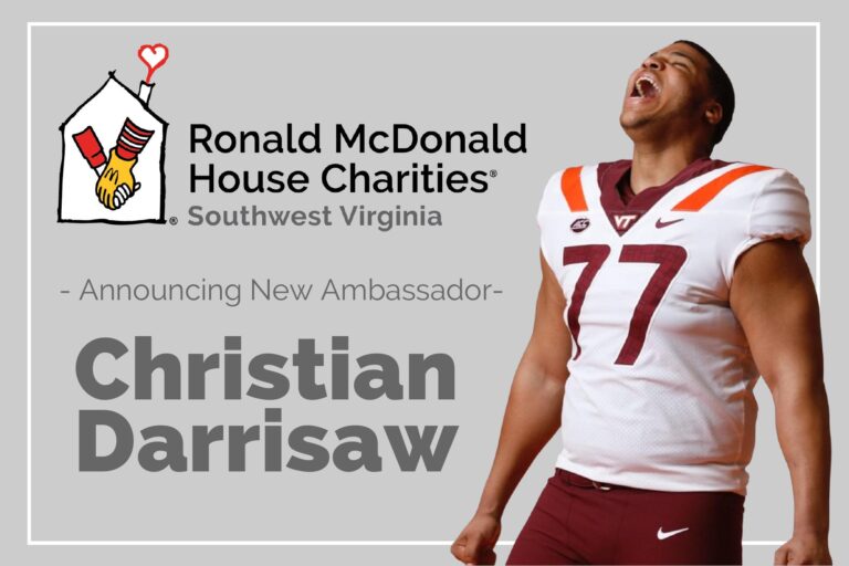 Ronald MacDonald House “Drafts” NFL-Prospect as New Ambassador