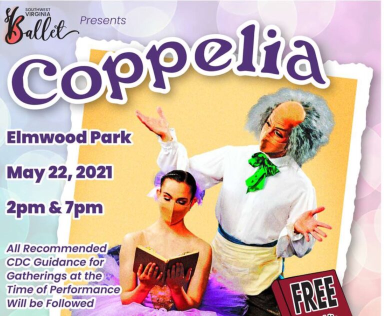 Southwest Virginia Ballet Presents Coppelia for FREE!