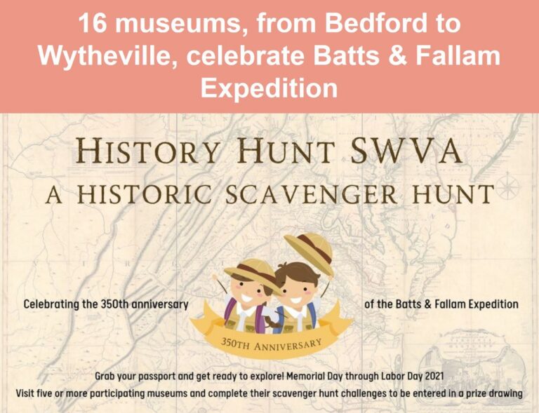 Southwest Virginia History Hunt Underway